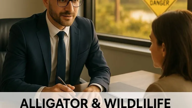 Alligator and Wildlife Attack Injuries: When Florida Property Owners and Tour Operators Can Be Responsible