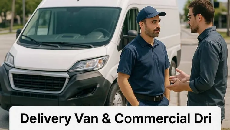 Delivery Van & Commercial Driver Crashes: What to Do When the At‑Fault Driver Was “On the Clock”