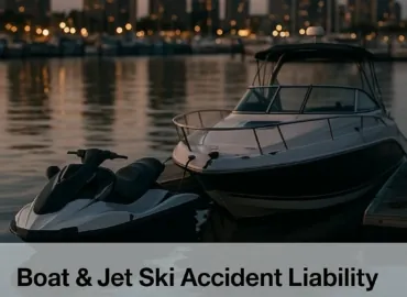 Boat and Jet Ski Accidents on Florida Waters: Common Causes, Key Evidence, and Liability Basics