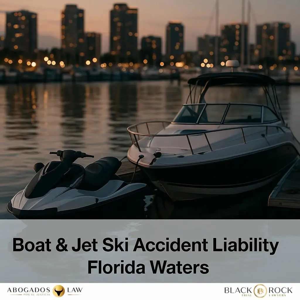 Boat and Jet Ski Accidents on Florida Waters: Common Causes, Key Evidence, and Liability Basics