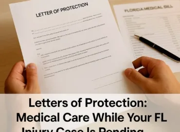 Letters of Protection (LOPs) in Florida: Getting Medical Care While Your Injury Case Is Pending