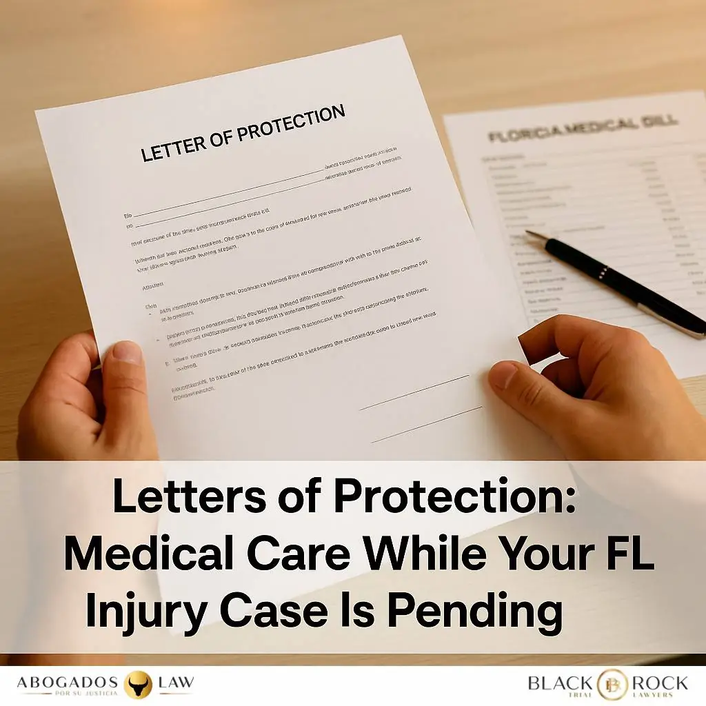 Letters of Protection (LOPs) in Florida: Getting Medical Care While Your Injury Case Is Pending