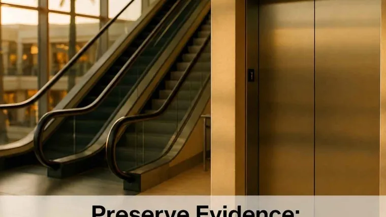 Elevator and Escalator Accidents: Fast Steps to Preserve Evidence at Florida Malls and Airports