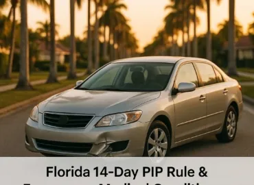 The 14-Day PIP Treatment Rule and Emergency Medical Condition Basics