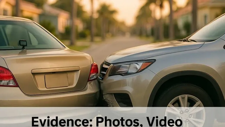 Evidence Basics: Photos, Video, Dash Cams, and Witnesses in Florida Injury Cases