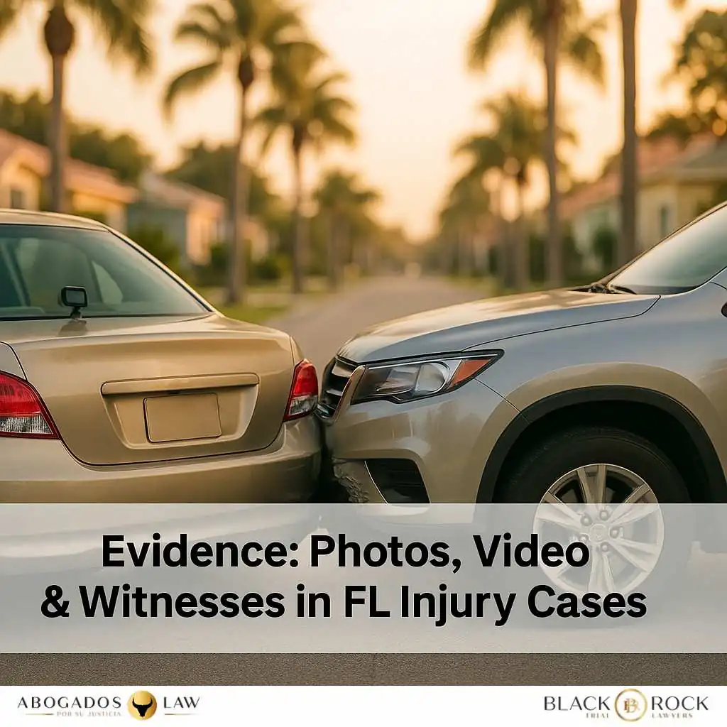 Evidence Basics: Photos, Video, Dash Cams, and Witnesses in Florida Injury Cases