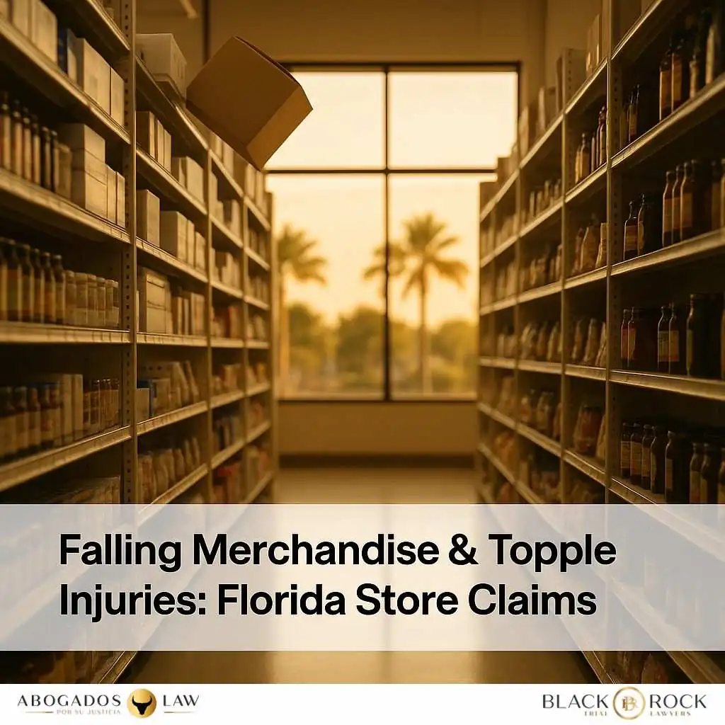 Falling Merchandise and “Topple” Injuries: How These Florida Store Claims Are Really Proven