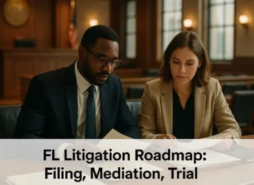 Florida Litigation Roadmap: Filing Through Mediation and Trial