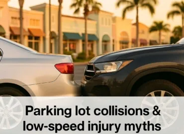 Parking Lot Collisions and Low-Speed Injury Myths
