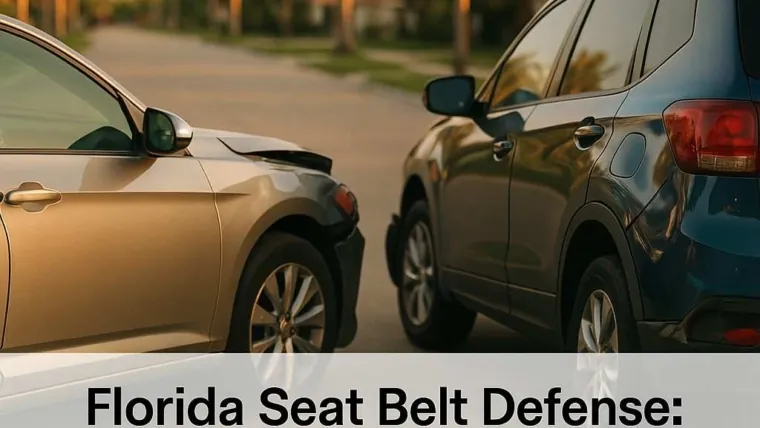 The “Seat Belt Defense” in Florida: How It Can Reduce Your Recovery (and How to Fight Back)
