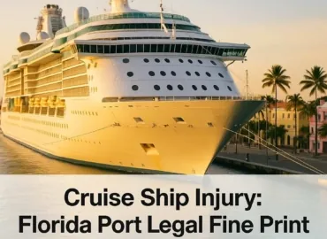 Cruise Ship Injuries Leaving Florida Ports: The Fine Print That Can Change Your Case