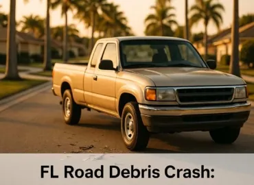 Florida Road Debris Crashes: How to Identify the Responsible Driver or Company