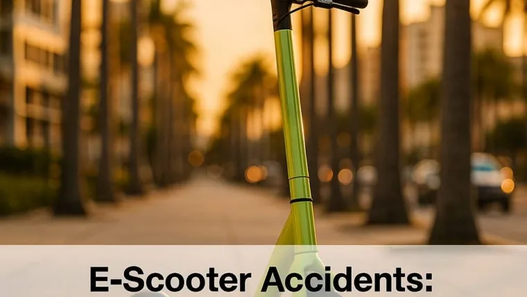 E‑Scooter Accidents in Florida Cities: Liability Traps, Insurance Gaps, and What Riders Should Know