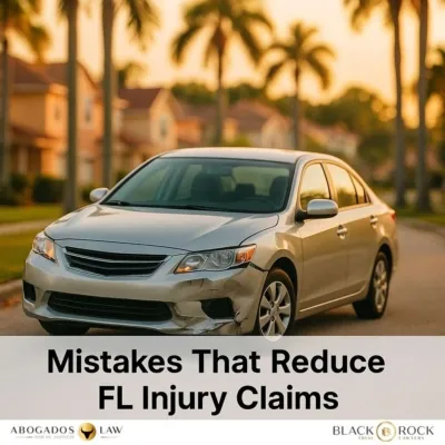 Top Mistakes That Reduce Florida Injury Claims