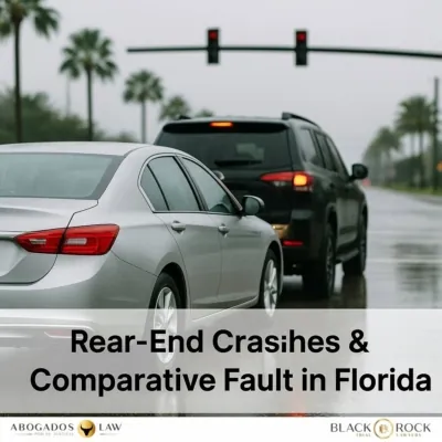 Rear-End Crashes and Comparative Fault in Florida: What You Need to Know