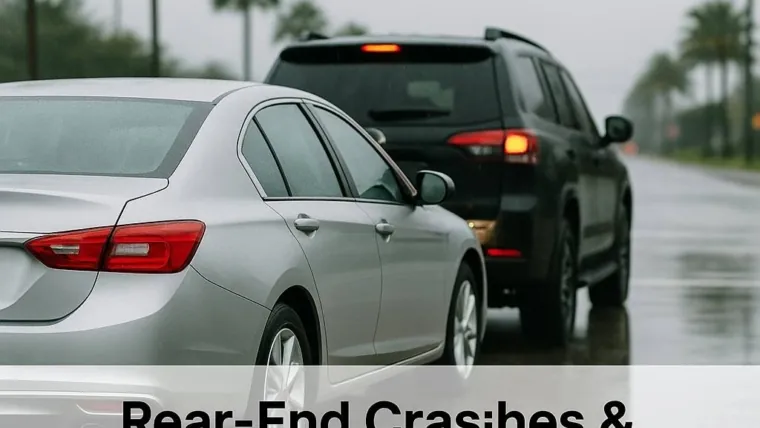 Rear-End Crashes and Comparative Fault in Florida: What You Need to Know