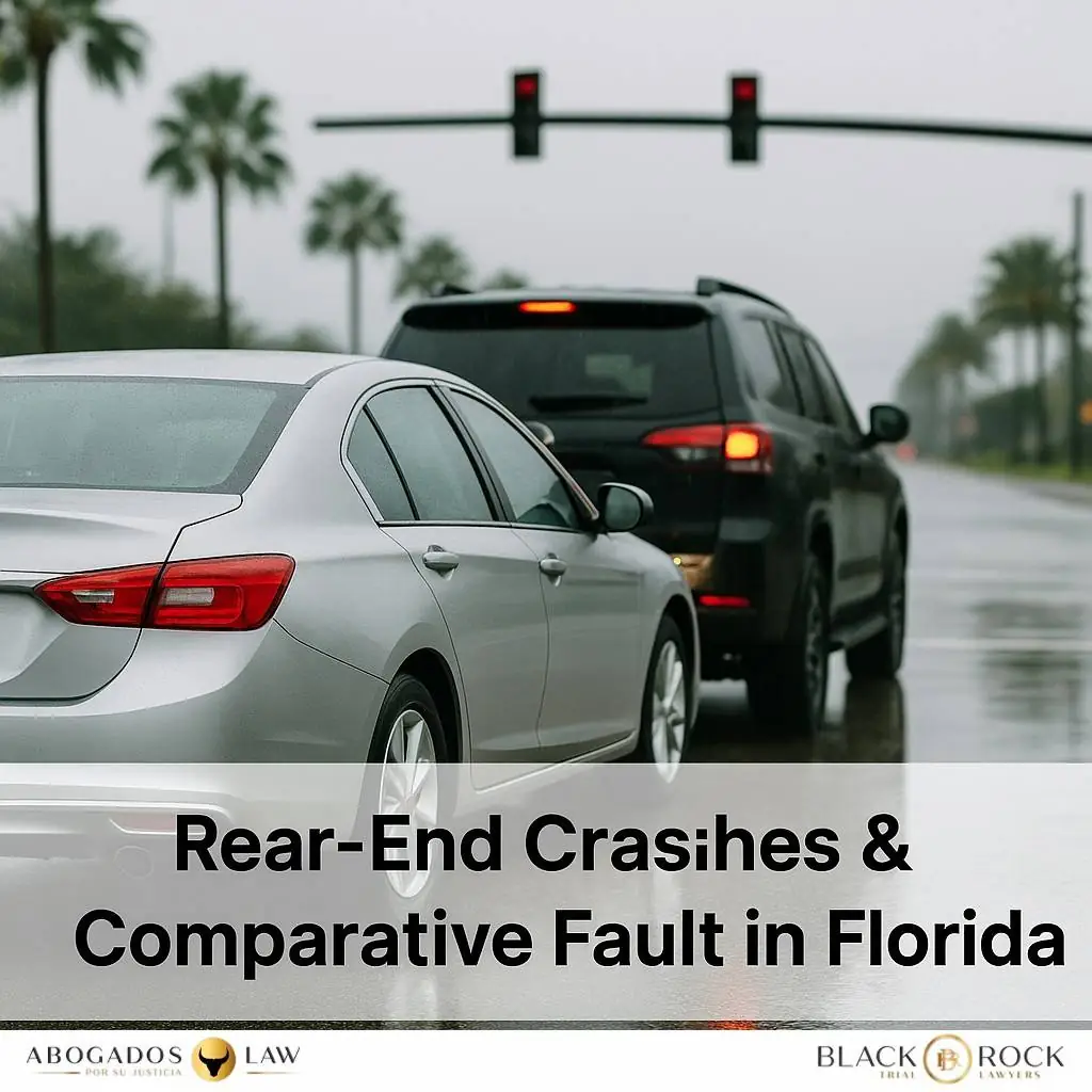 Rear-End Crashes and Comparative Fault in Florida: What You Need to Know