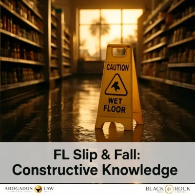 Slip and Fall Claims in Florida: What Is Constructive Knowledge?