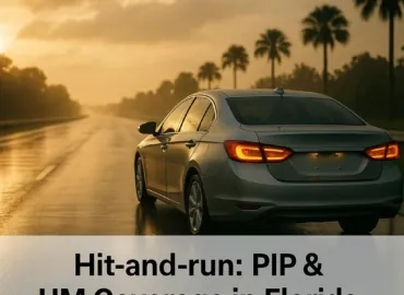 Hit-and-run crashes: PIP and UM coverage options