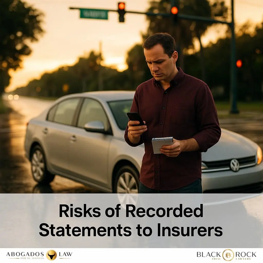 Recorded Statements: Risks When Talking to Insurers in Florida