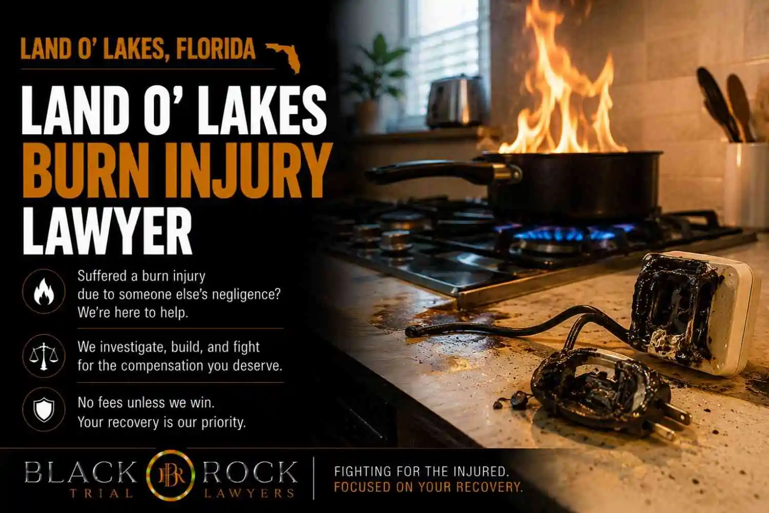Land O' Lakes Burn Injury Lawyer