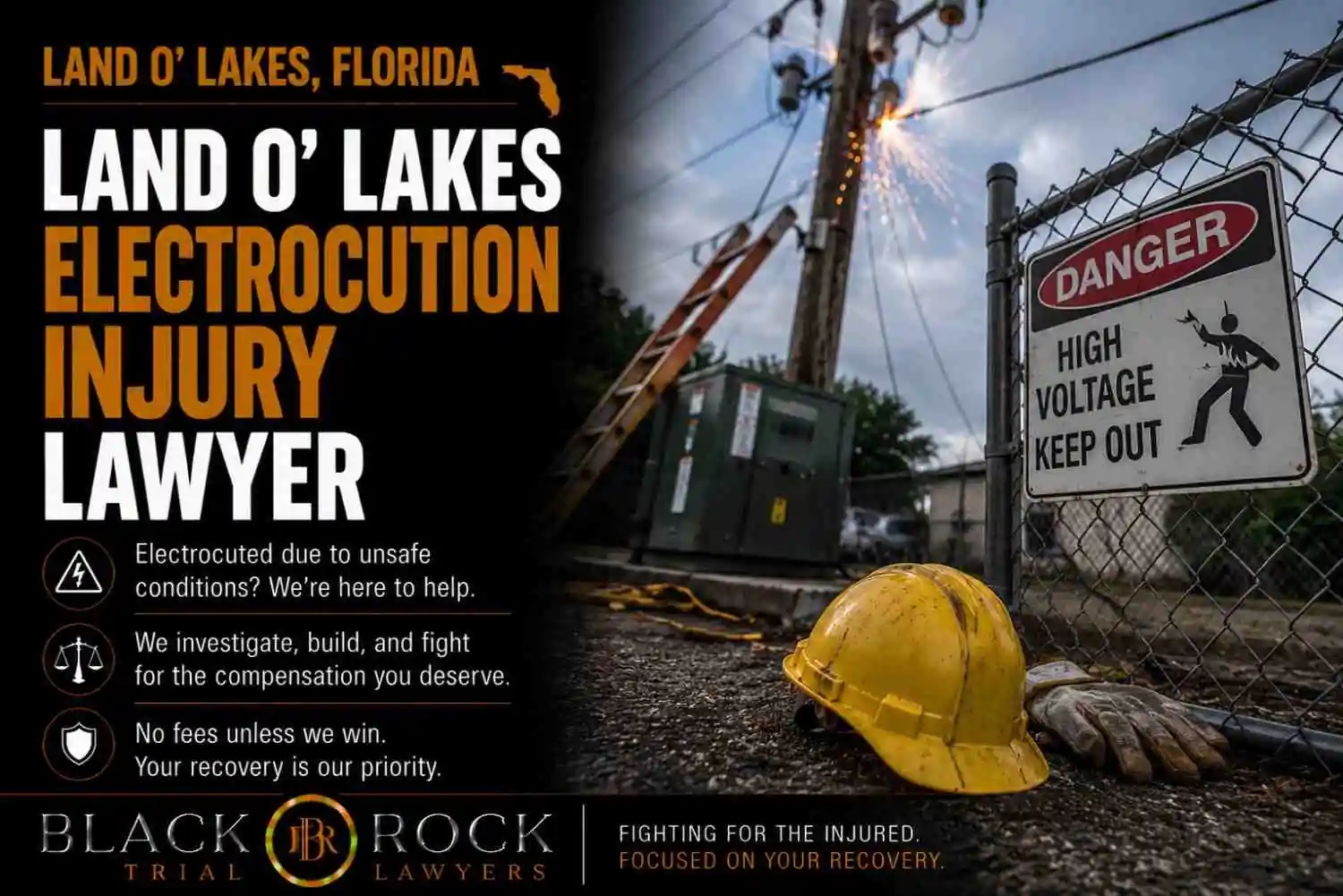 Land O' Lakes Electrocution Injury Lawyer
