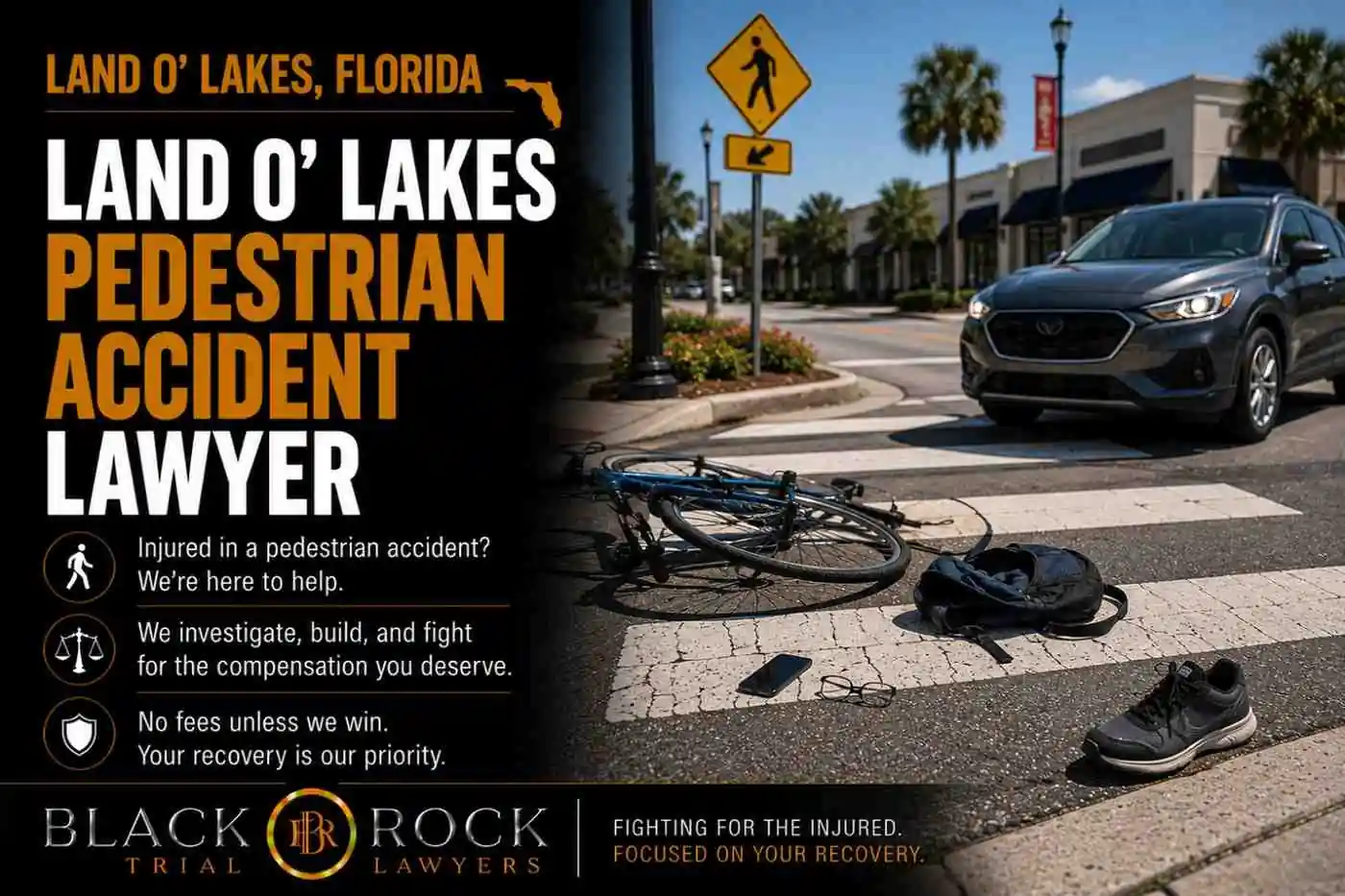Land O’ Lakes Pedestrian Accident Lawyer