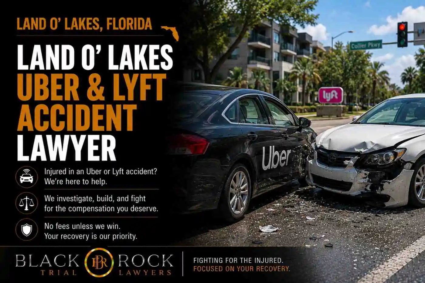 Land O’ Lakes Uber & Lyft Accident Lawyer