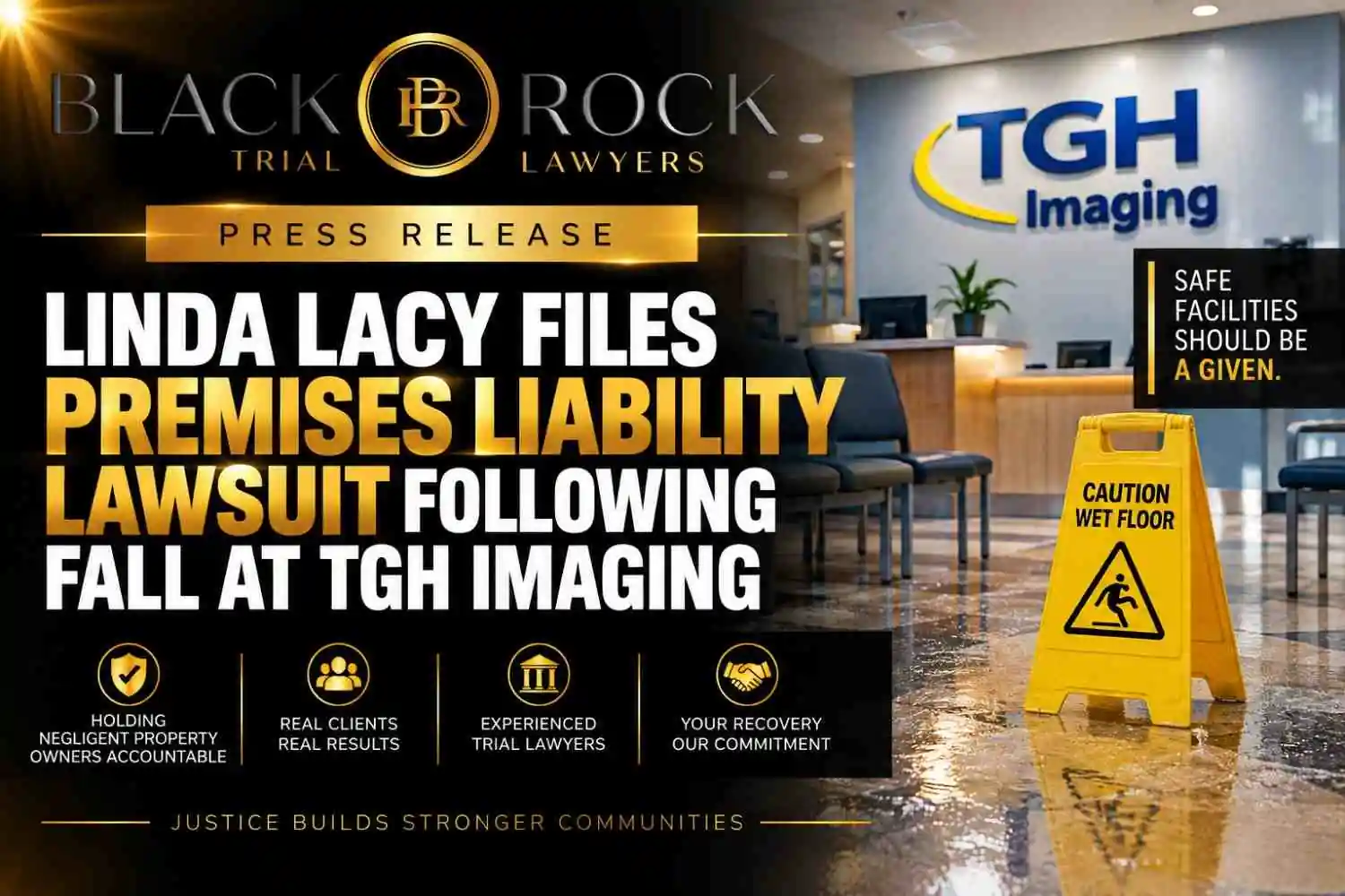 LINDA LACY FILES PREMISES LIABILITY LAWSUIT FOLLOWING FALL AT TGH IMAGING